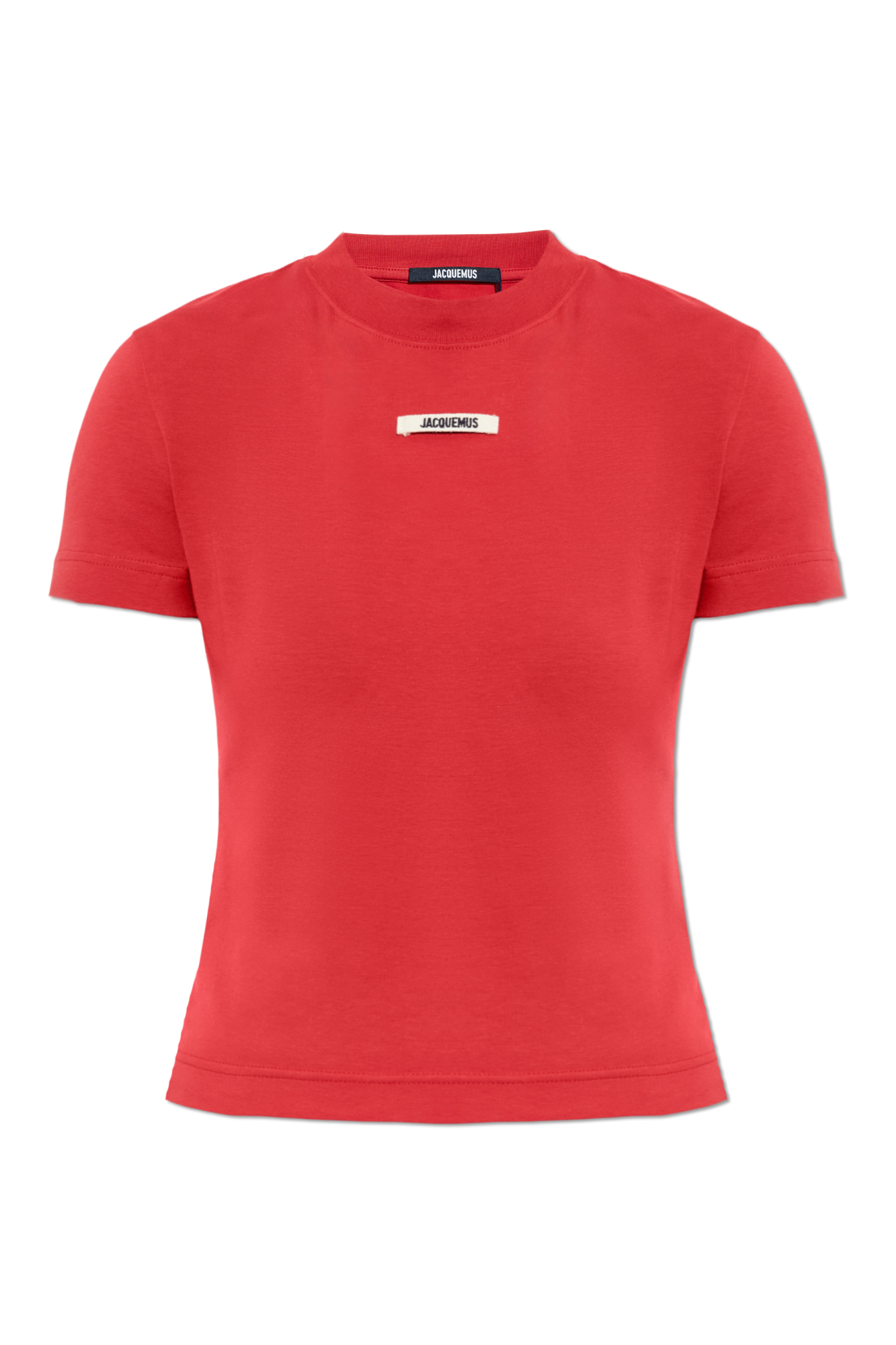 Jacquemus T-shirt with logo patch | Women's Clothing | Vitkac
